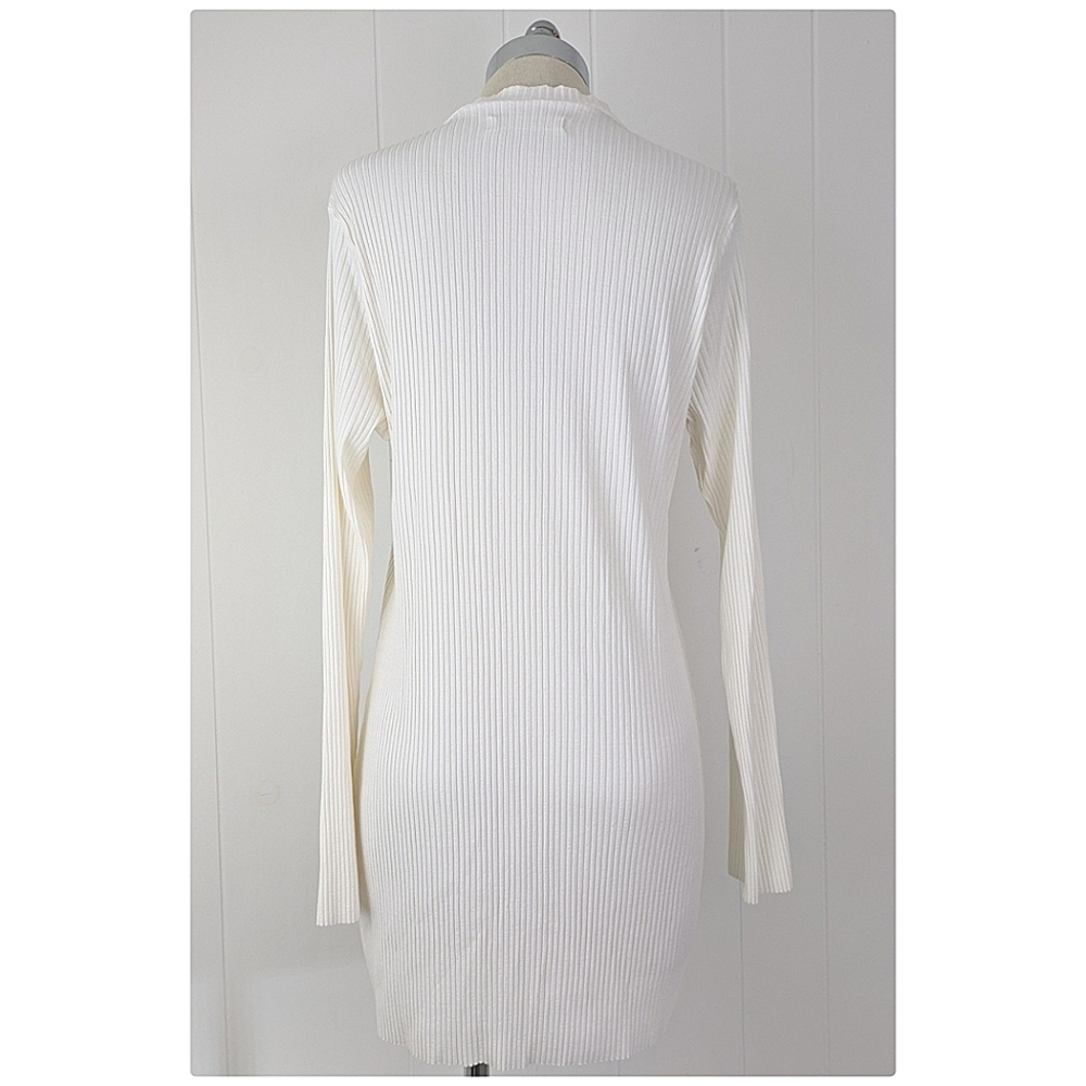 Hackwith Design Tunic Rib Slit Top - Picture 4 of 7